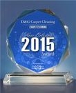 D&G Carpet Cleaning Award Winner 2015