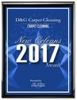 D&G Carpet Cleaning-award-winner-presented-by-New-Orelans-award-program